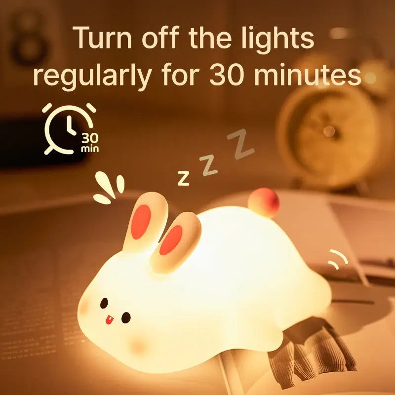 Rechargeable Silicone LED Animal Night Lights