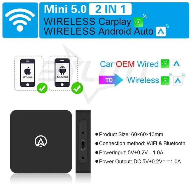 Wireless CarPlay Activator For OEM Car Screens