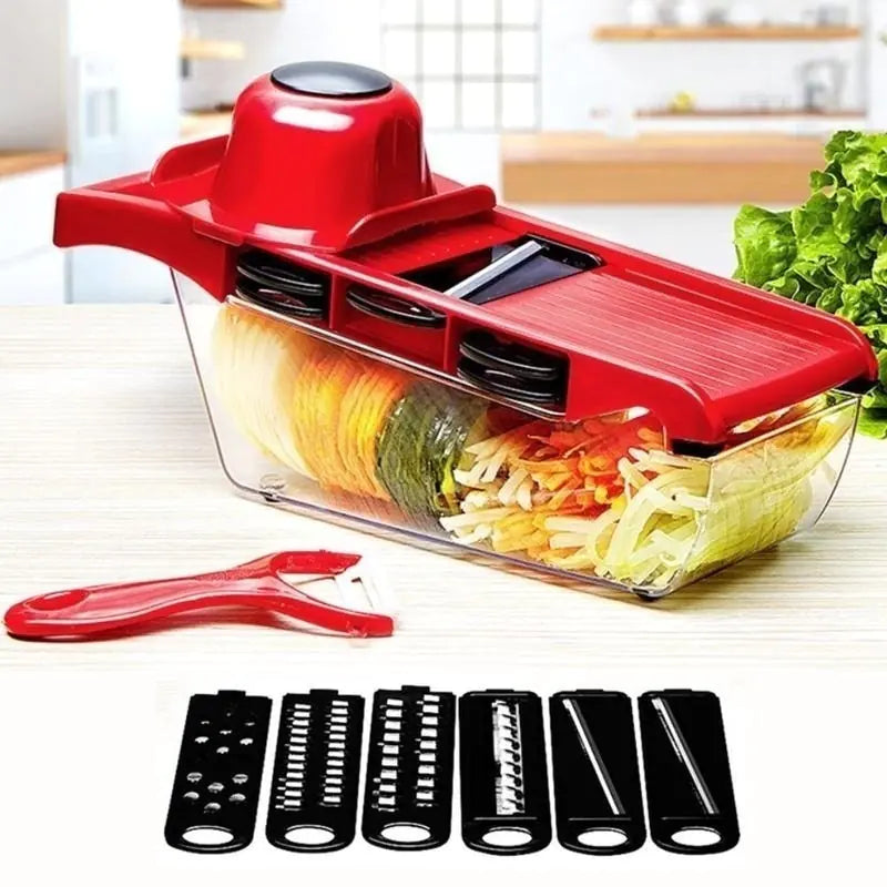 6-in-1 Vegetable Slicer & Cutter